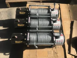 Strong Pull 12000lb Electric Off Road Winch Kit