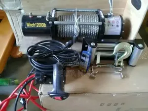 Durable 12v Electric Winch For Vehicle Recovery And Pulling