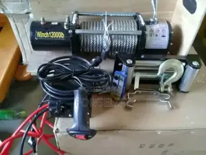Durable 12v Electric Winch For Vehicle Recovery And Pulling