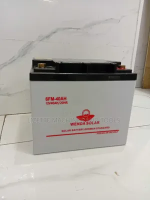 40ah Wenda Solar Battery 12v/20hr