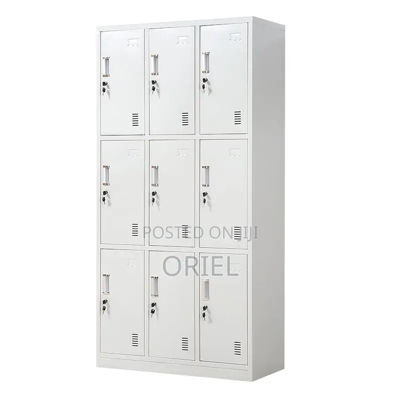 Modern Office Cabinet : 12 Doors Locker Steel Cabinet