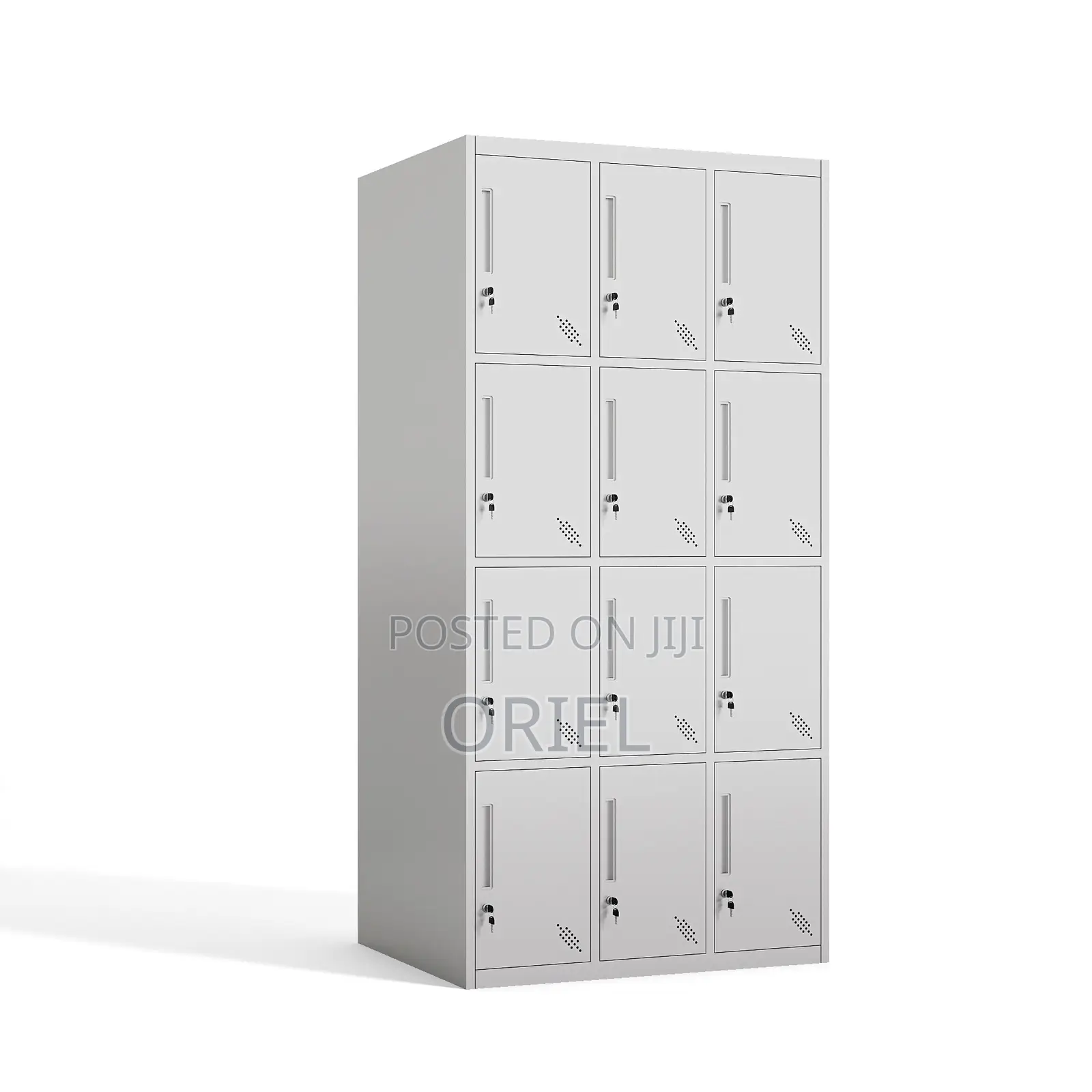 Modern Office Cabinet : 12 Doors Locker Steel Cabinet