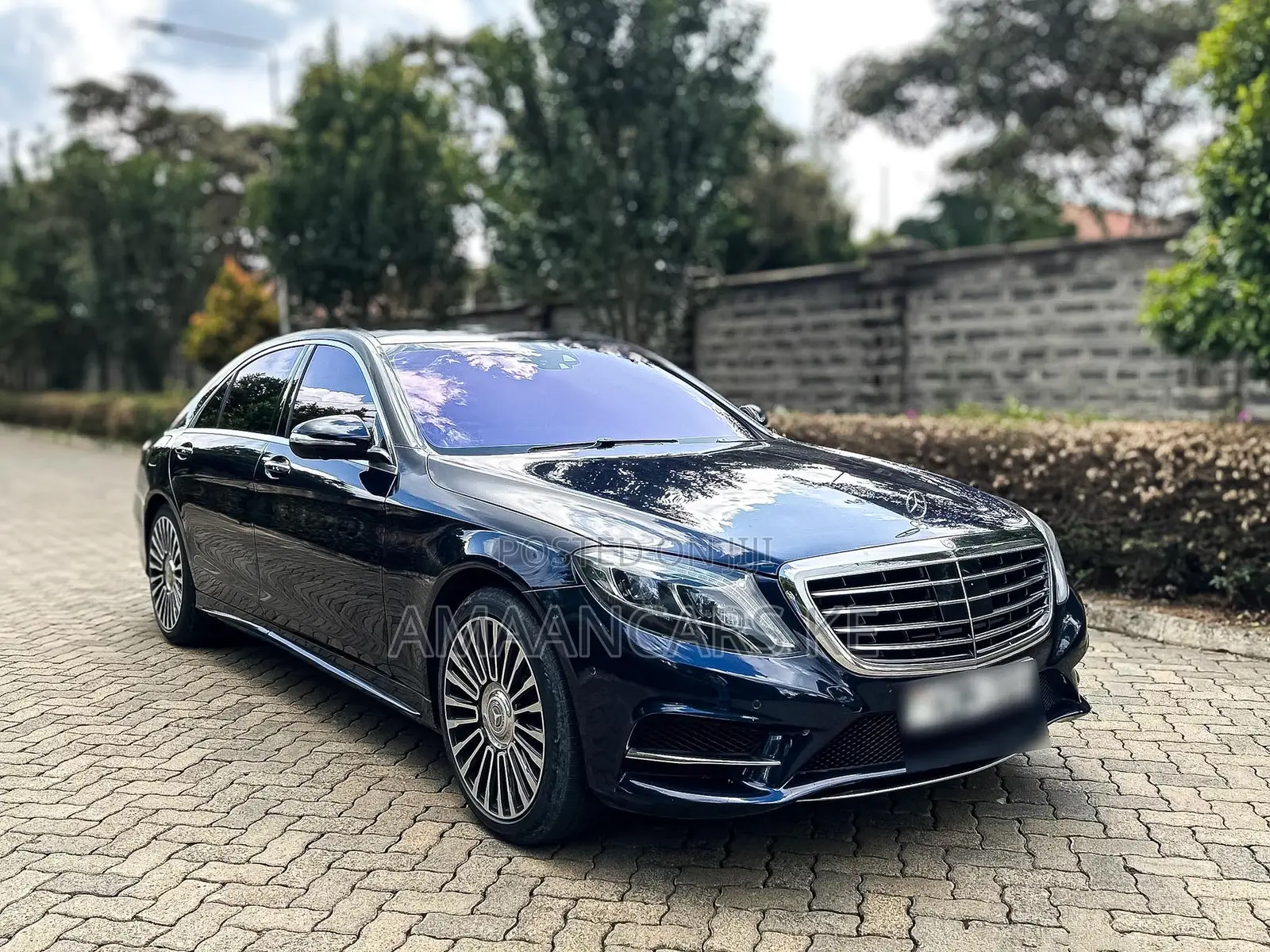 Mercedes-Benz S-Class S 500 (W222) 2016 Blue