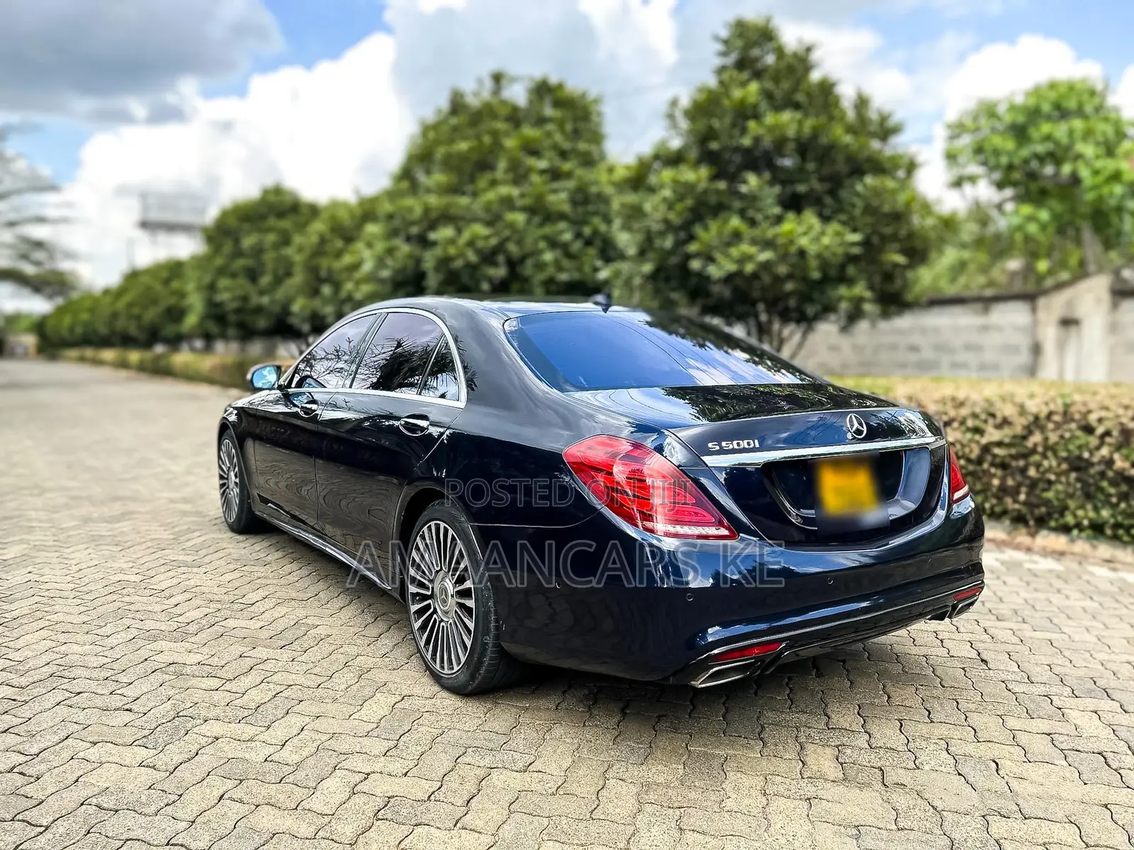Mercedes-Benz S-Class S 500 (W222) 2016 Blue