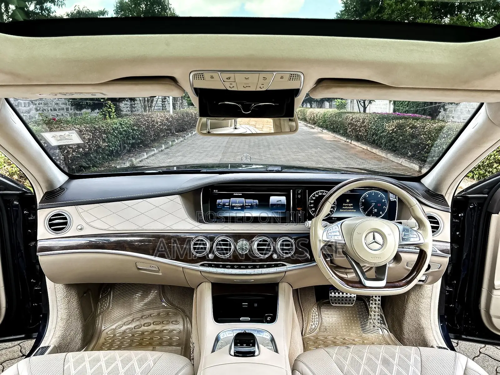 Mercedes-Benz S-Class S 500 (W222) 2016 Blue