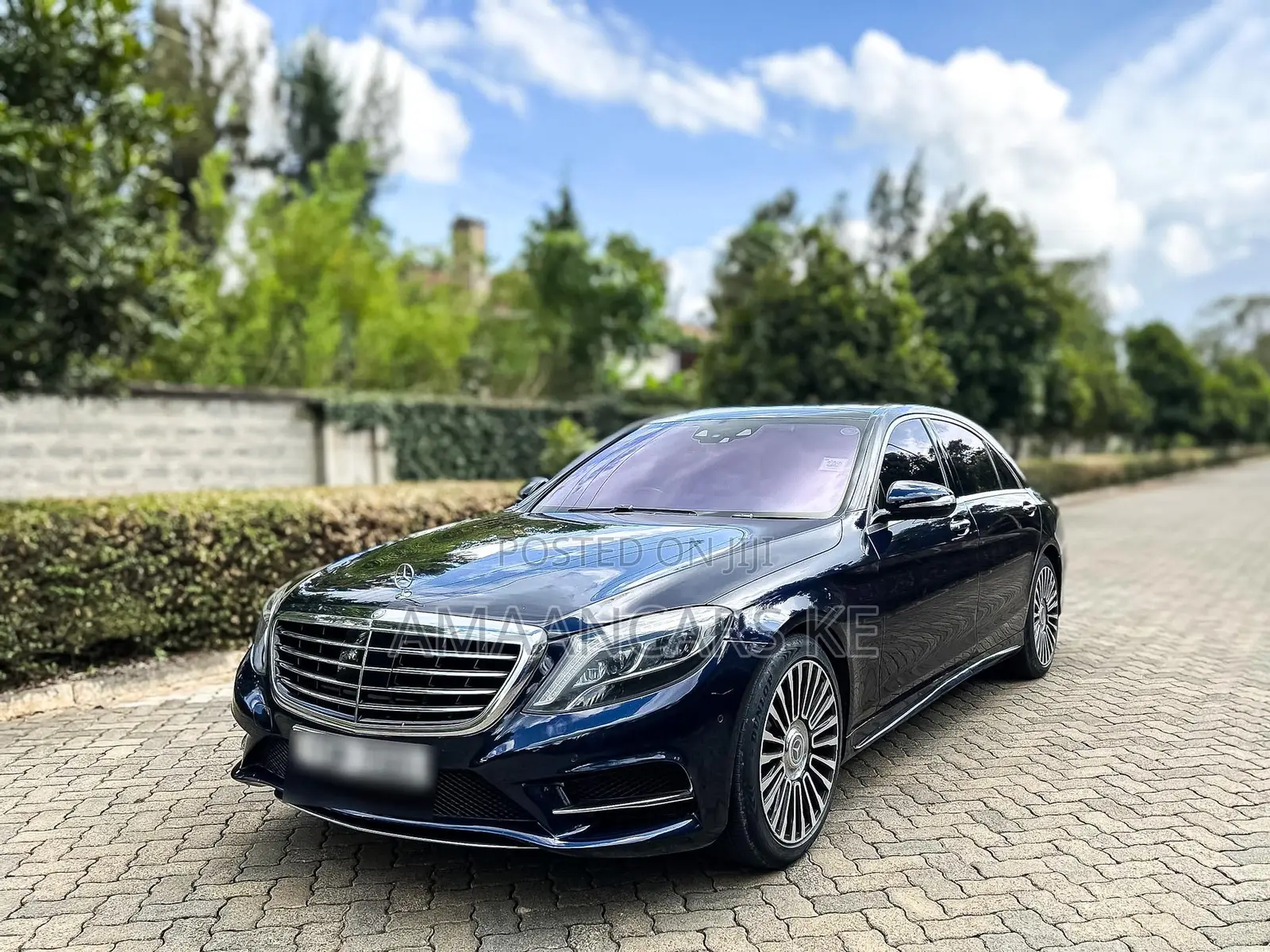 Mercedes-Benz S-Class S 500 (W222) 2016 Blue