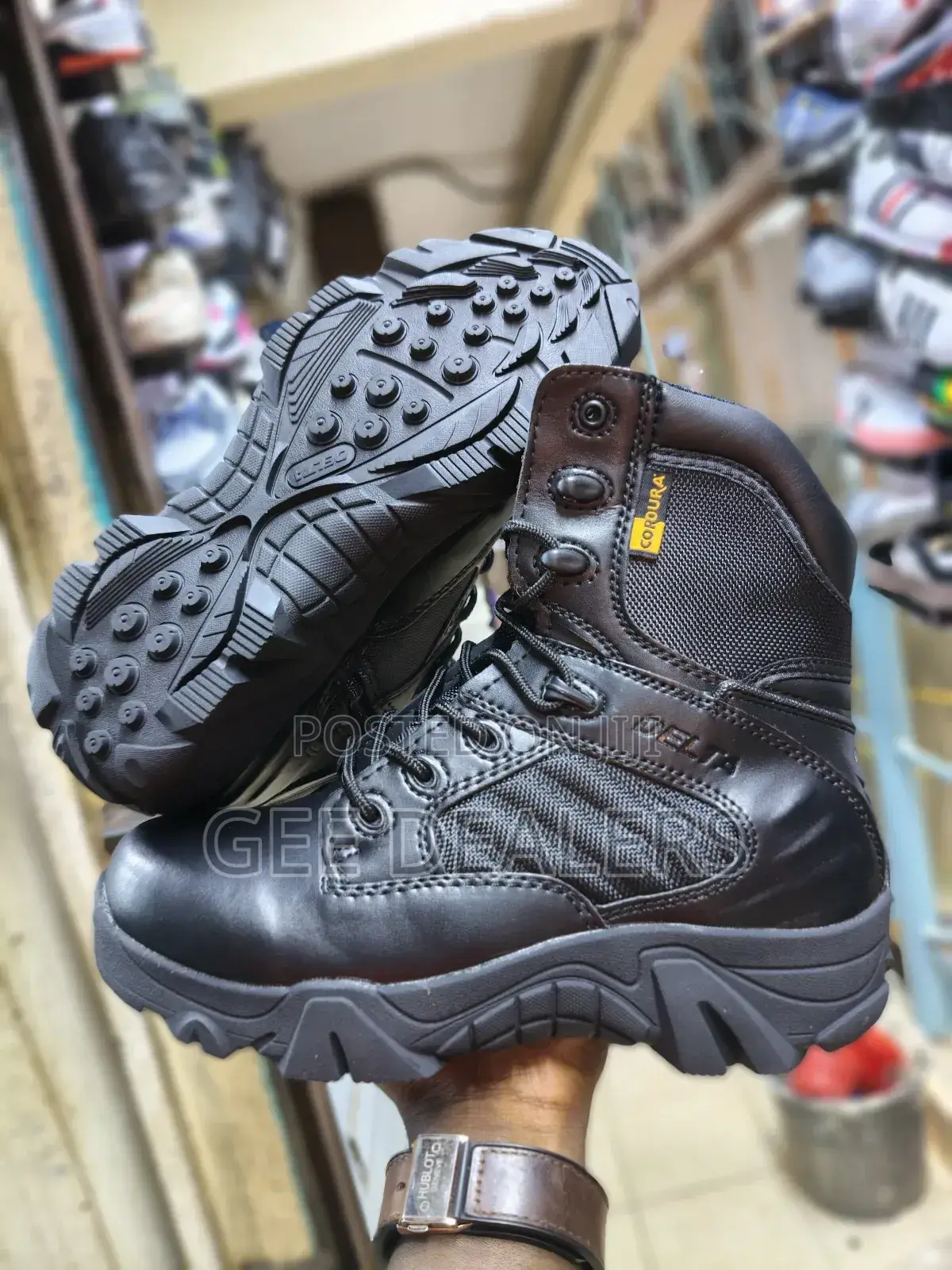 Waterproof Tactical Boots,Black Delta Boots,Black Hiking Shoes