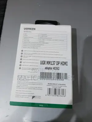 Ugreen Mm137 Dp Male to Hdmi Female Converter(1080p)