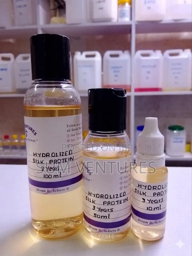Liquid Hydrolyzed Silk Protein – 100% Pure - main view