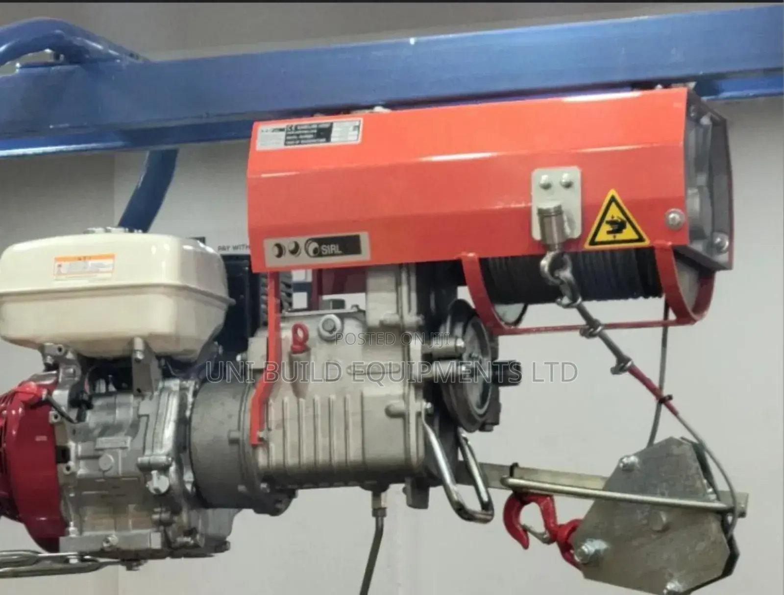 0.5 Ton Concrete Hoist 2 Buckets