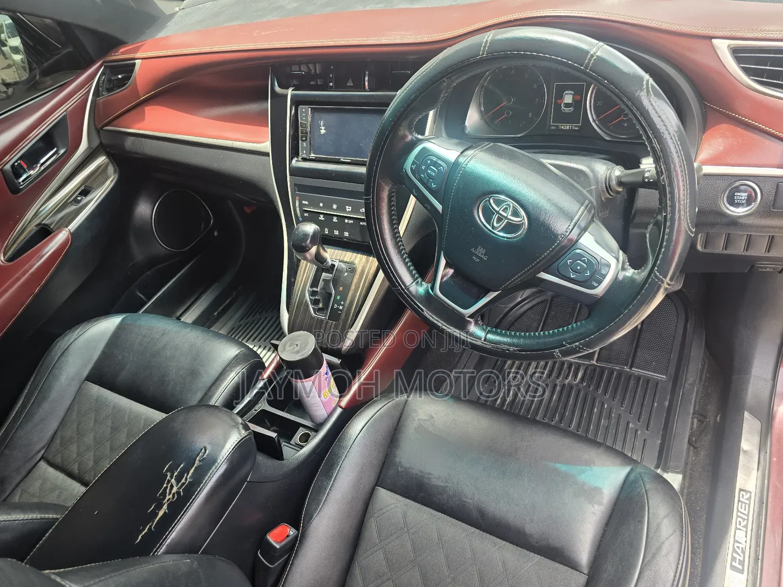 Toyota Harrier 2015 Maroon