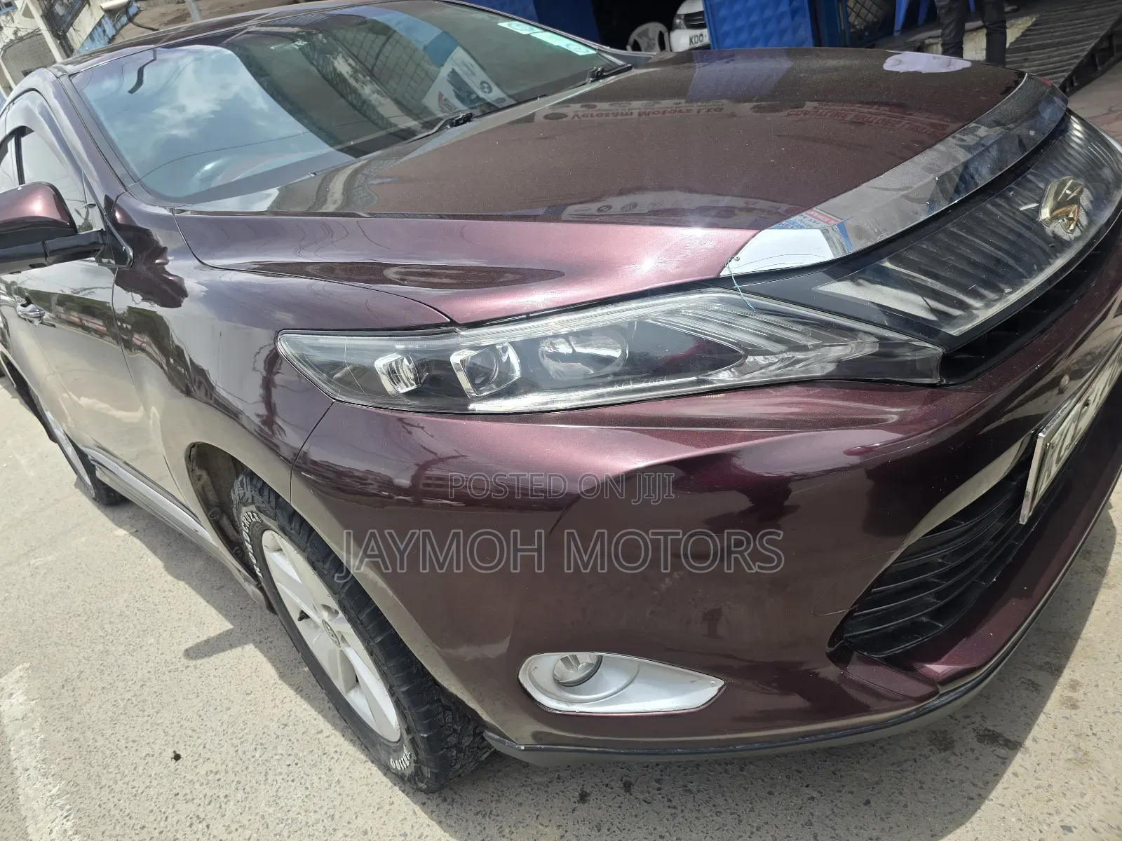 Toyota Harrier 2015 Maroon