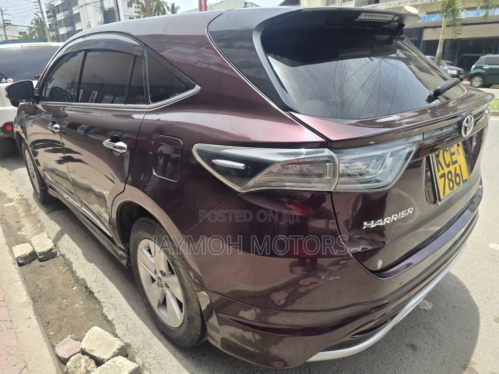 Toyota Harrier 2015 Maroon