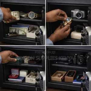 Safe Box Total Electronic Safe 19 L Digital Lock Security Cash Money
