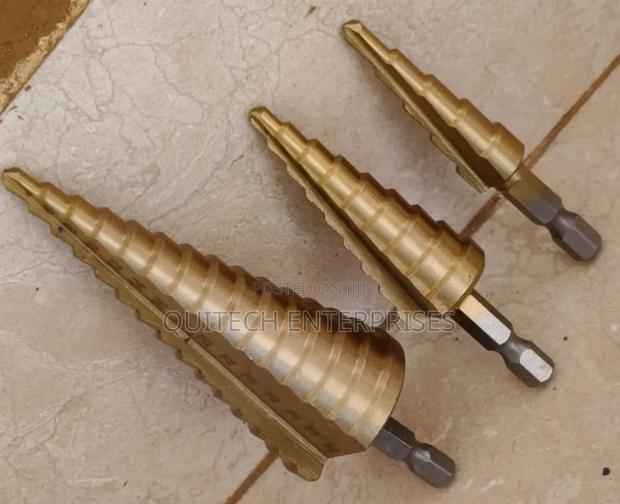 3 PCS Step Bits Set/ Step Drill Bit - main view