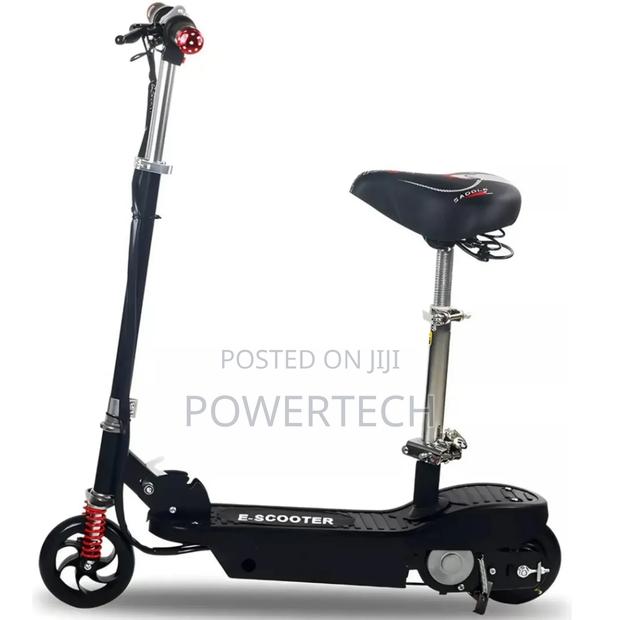 Kids Electric Scooter With Seat - main view