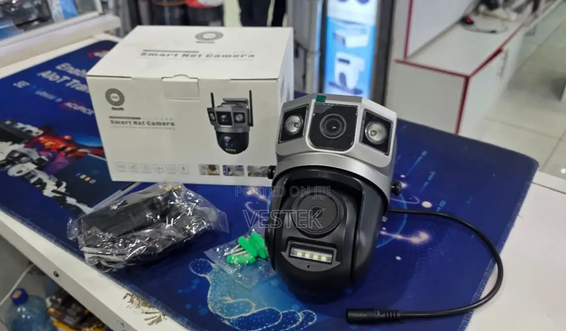 Dual Lens Wifi Outdoor V380 Dual Lens Ac Powered CCTV PTZ Camera