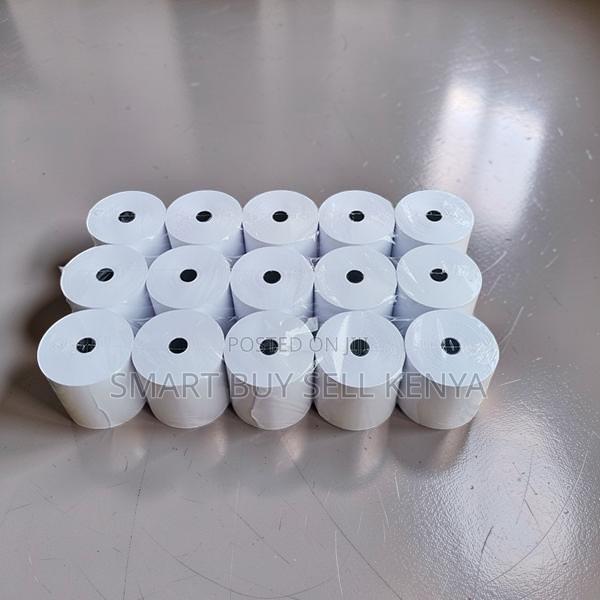 Clean Printing 15 Pieces of 80mm by 80mm by 13mm Thermal Paper Rolls
