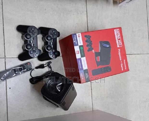 Portable Projector Original With Game Controller, - thumbnail 2