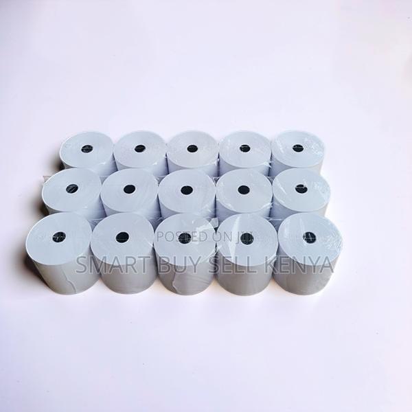 Reliable Quality 15 Pieces of 80mm by 80mm by 13mm Thermal Paper Rolls