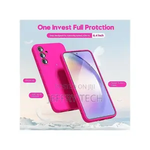 Samsung Galaxy A14 Pink Original Silicone Phone Case/ Cover