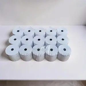Fast Printing 15 Pieces of 80mm by 80mm by 13mm Thermal Paper Rolls