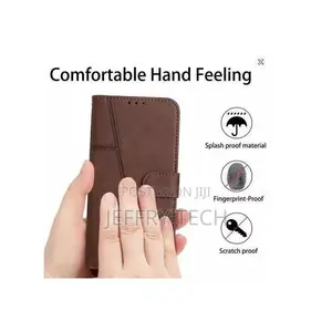 Infinix Hot 60 Pro +(Plus) Case Flip Wallet Book Leather Heavy Protect