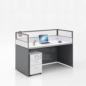 Modern Office Worksatation : Modular One-Way Office Workstation