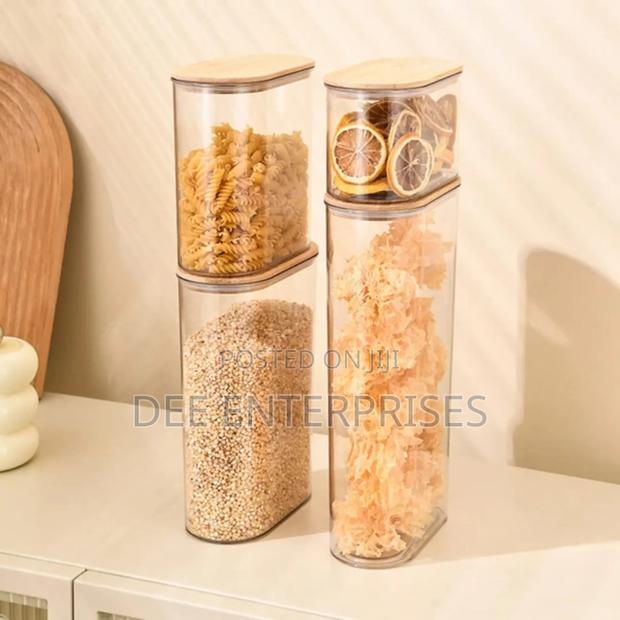 4pcs Set Acrylic Storage Containers