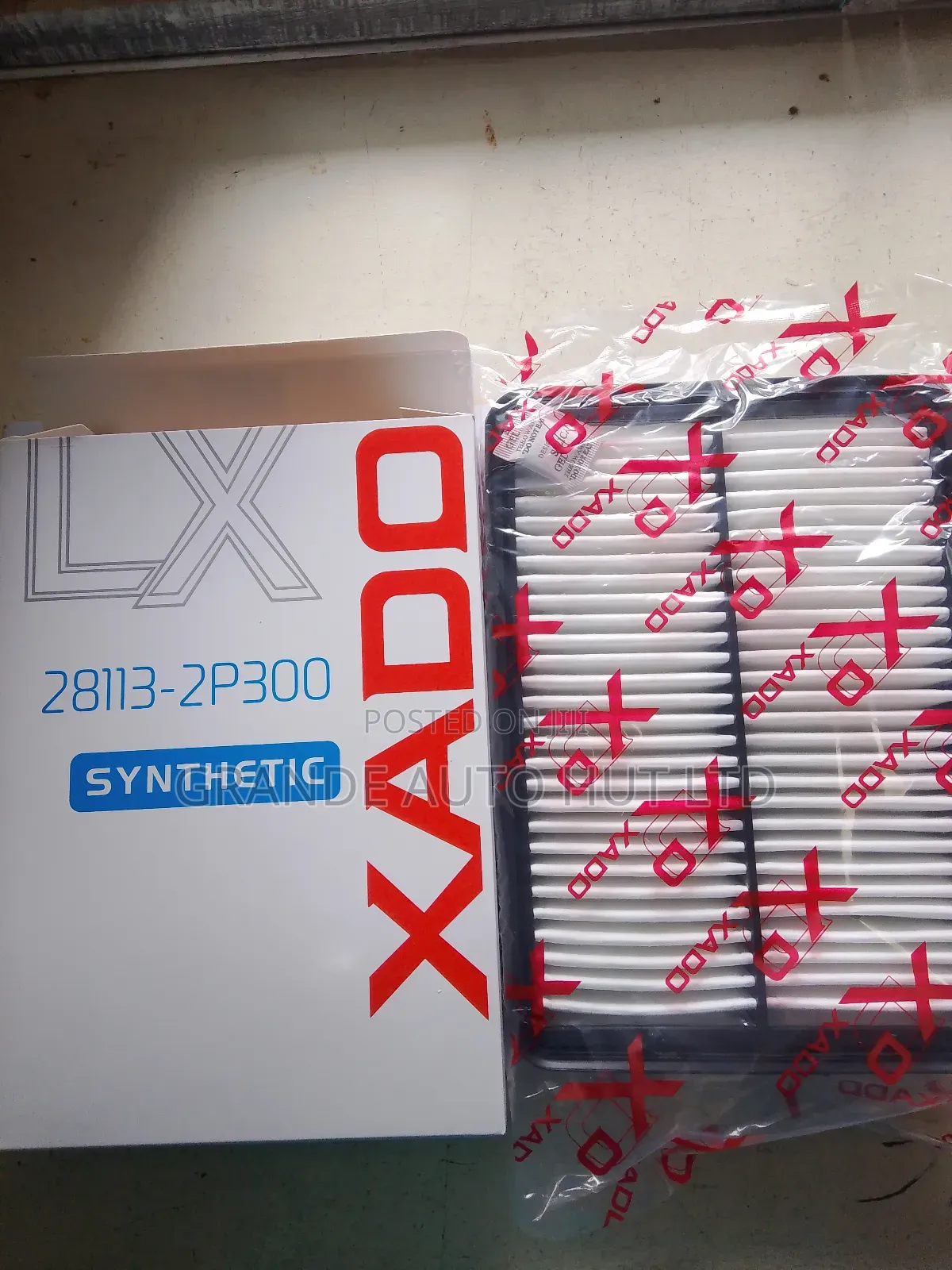 Air Filter Hyundai Santa Fe/Sorento 2010 Diesel (Xado Brand)