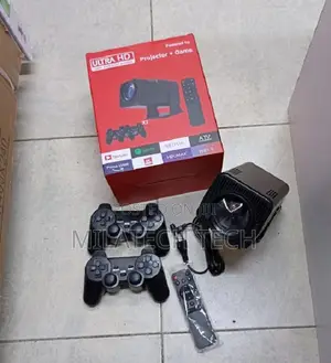 Hy320 Ultra Hd Projector With Game Controller X2