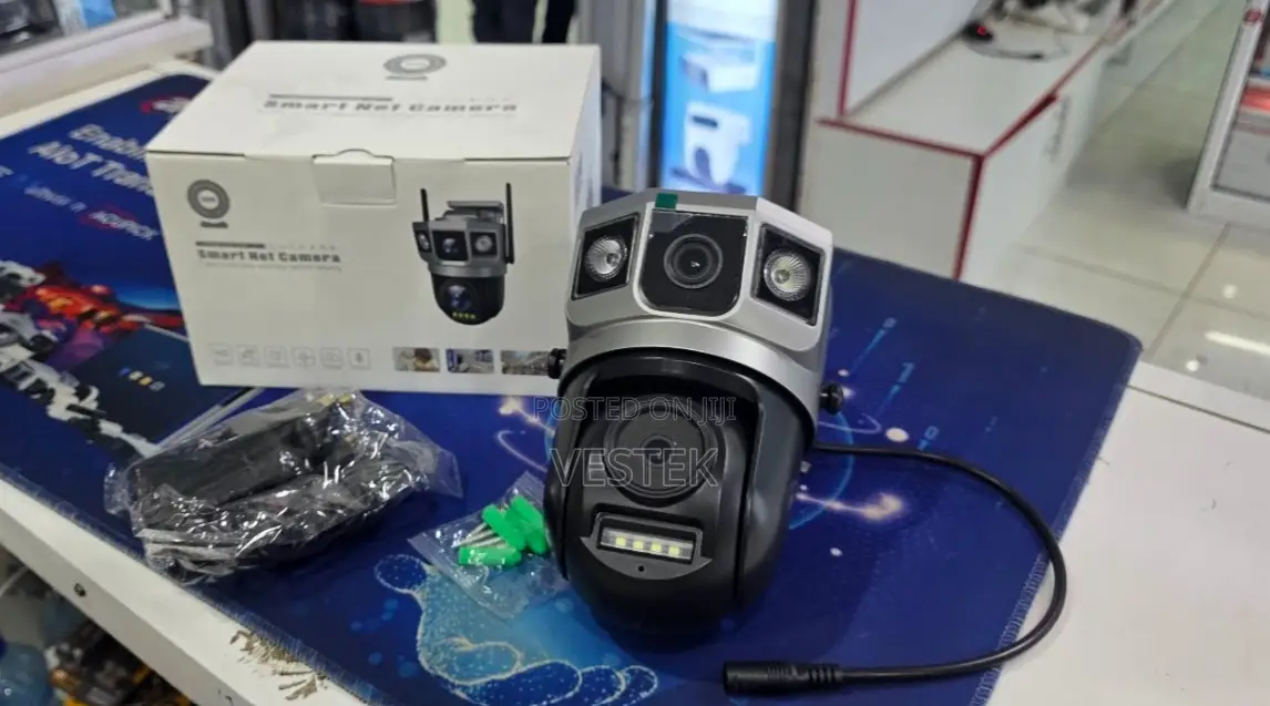 V380 Dual Lens PTZ Camera Outdoor Ip Camera With Three Views Wifi