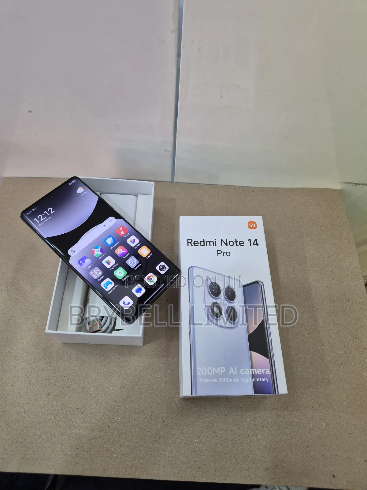Xiaomi Redmi Note 14 Pro 256 GB Black