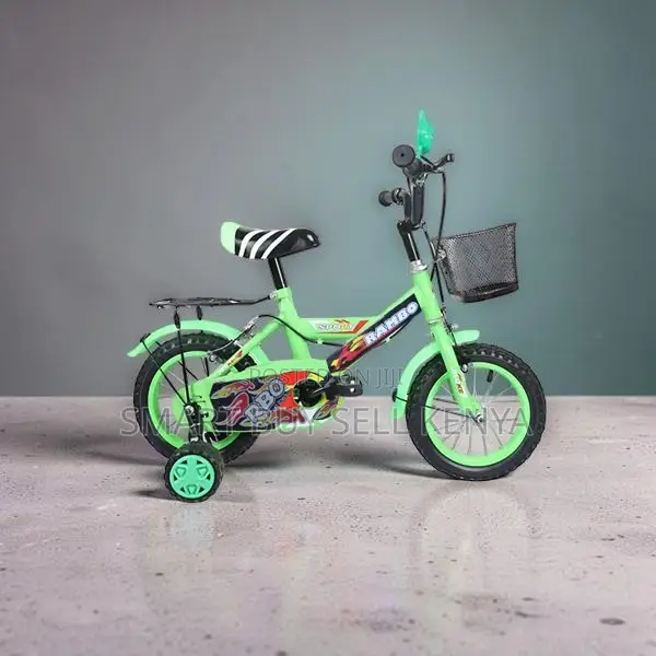 Basket Installed Size 12 Inch 2-4 Years Old Children Kids Bike Bicycle