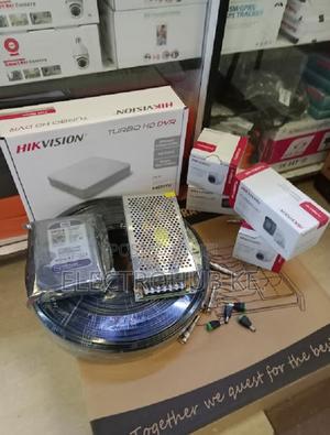 Hikvision Security Cameras - 4 Cameras Complete Set Ir 2mp - thumbnail 2