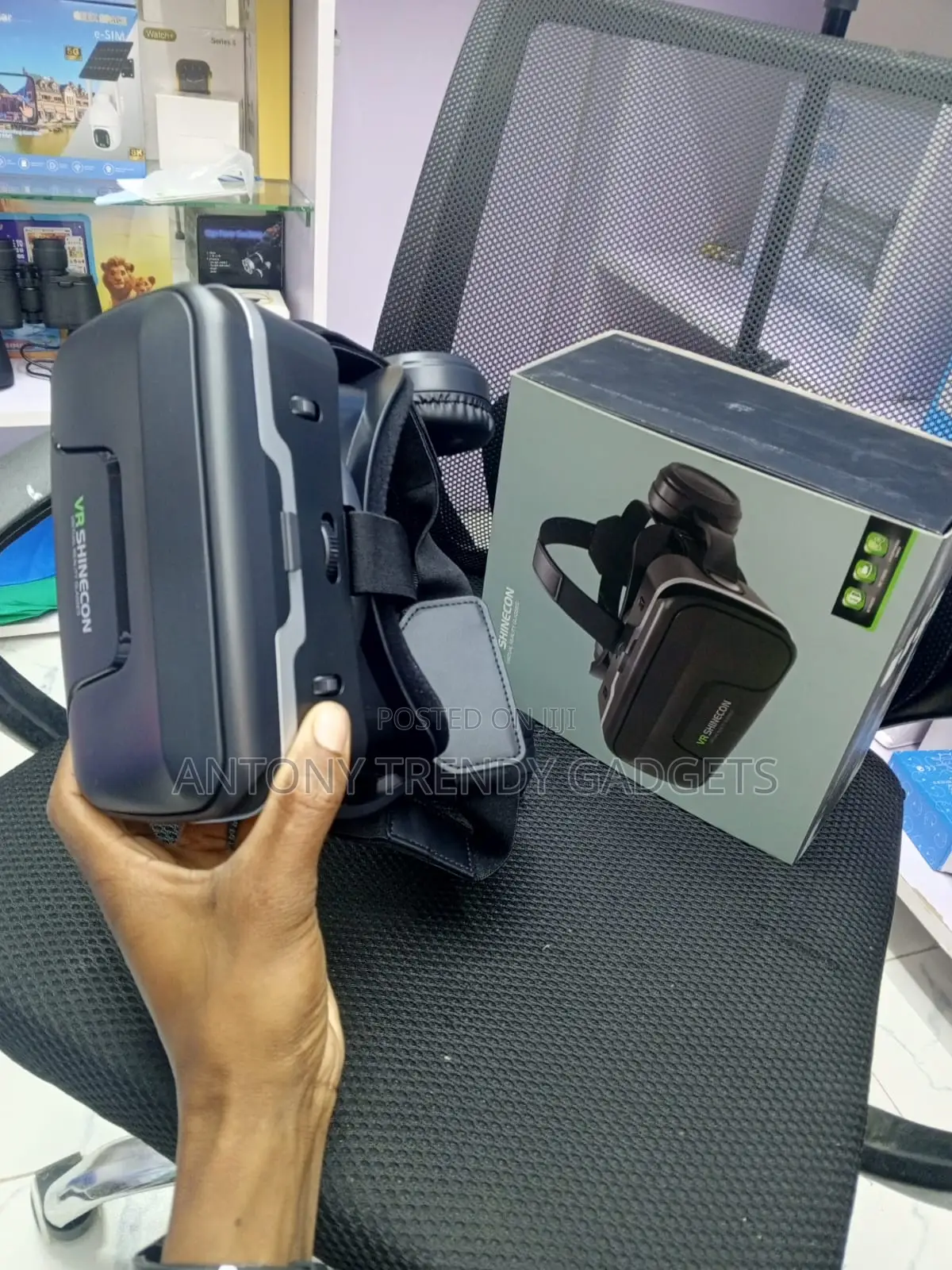 Virtual Reality Headset For Smartphones, Vr Shinecon G04ea