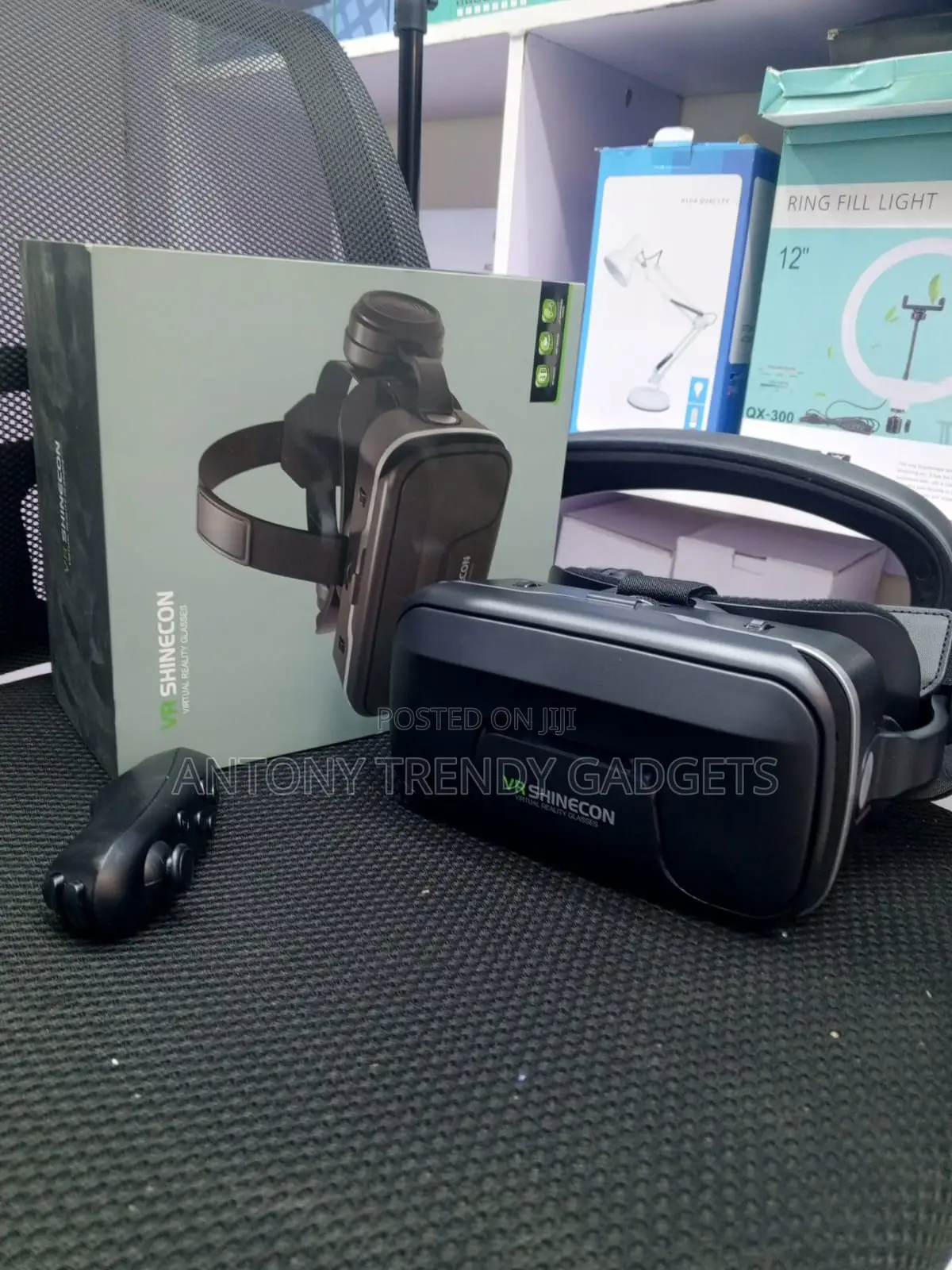 Virtual Reality Glasses For 3d Movies & Games, Vr Shinecon