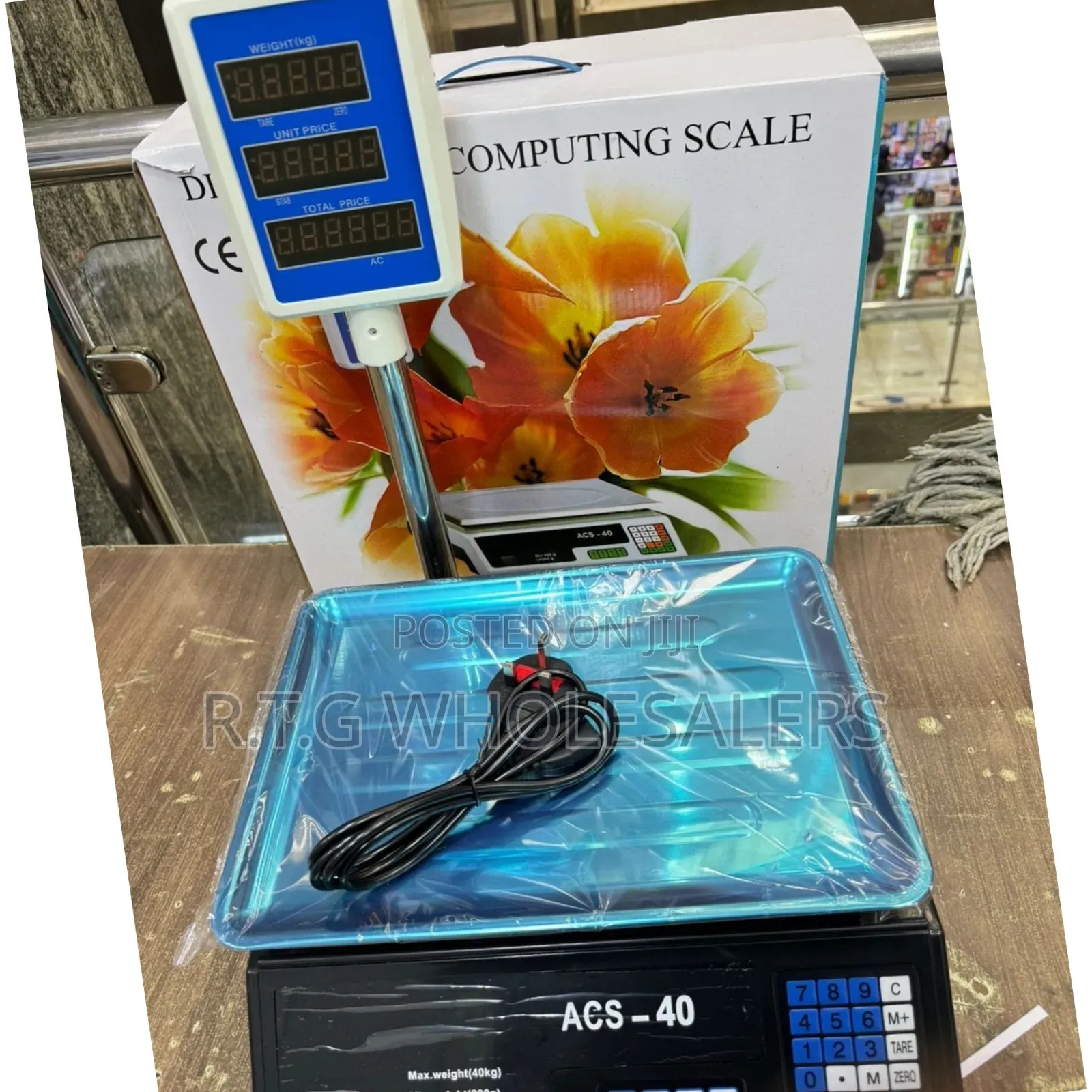 Acs 40kg Digital Arm Price Computing Scale