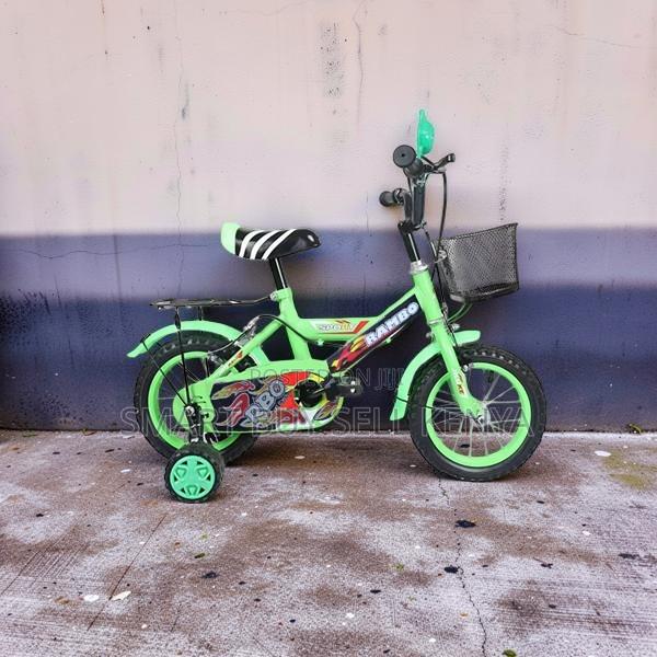 Basket Fun and Safe Size 12 Inch 2-4 Years Children Kids Bike Bicycle