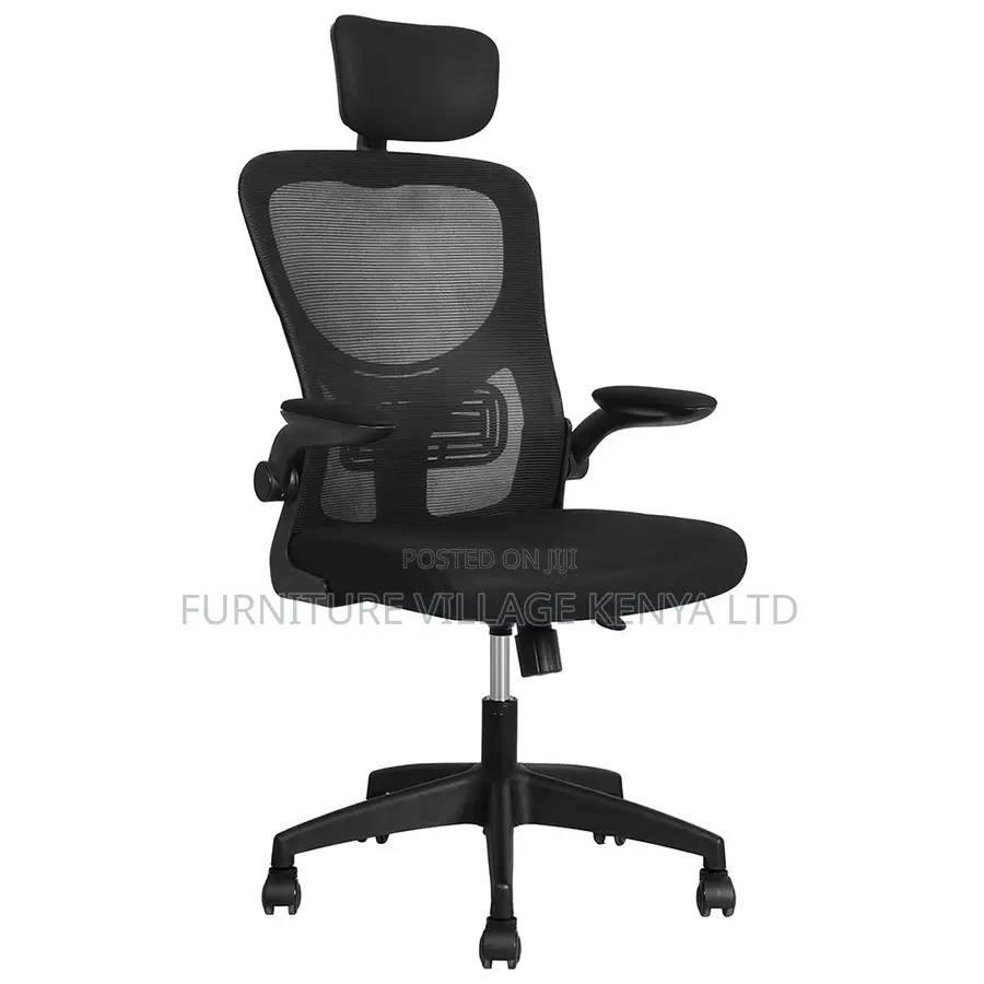 Office Chairs: Orthopedic Ergonomic Office Seat With Headrest