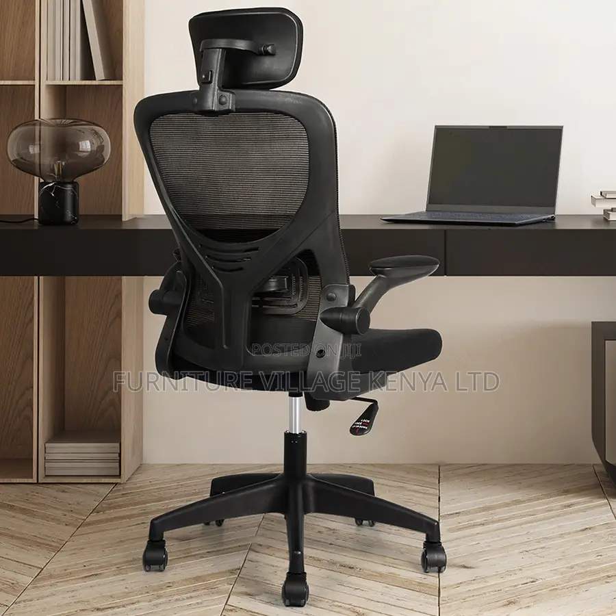 Office Chairs: Orthopedic Ergonomic Office Seat With Headrest