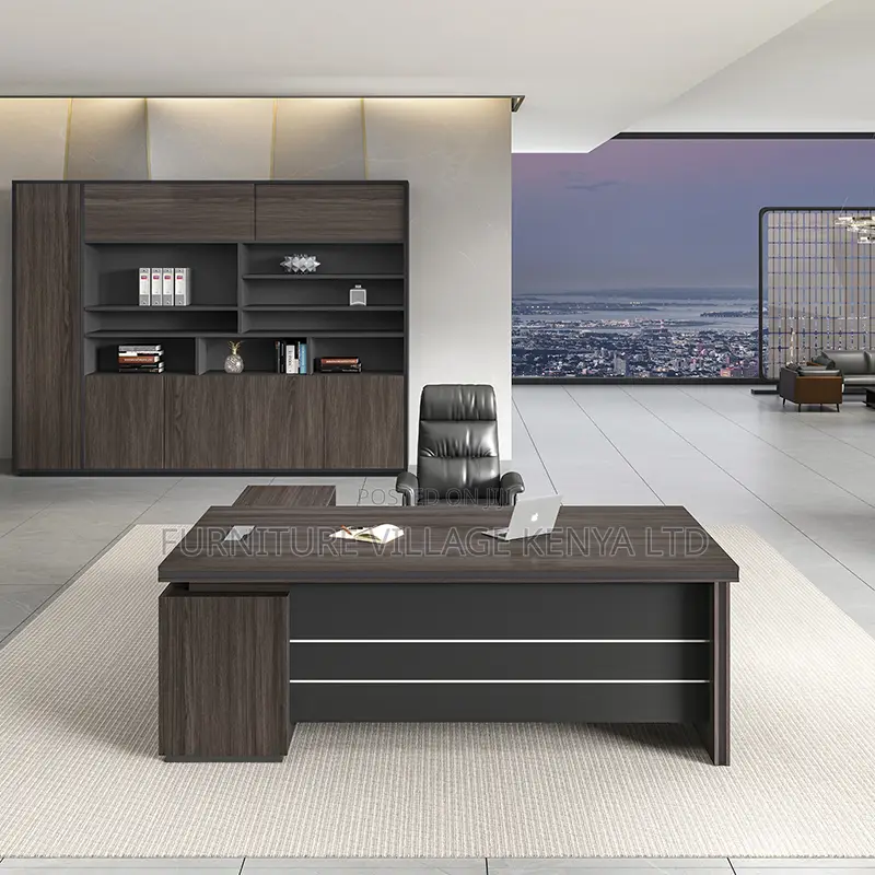 Office Desks: 1.8 Meters L-shaped Executive Office Table