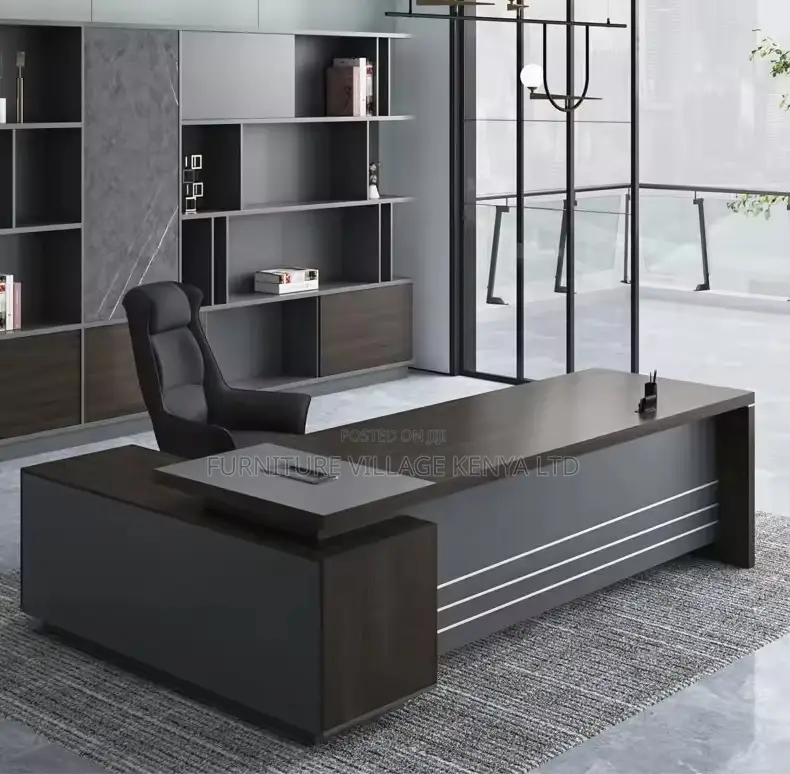 Office Desks: 1.8 Meters L-shaped Executive Office Table