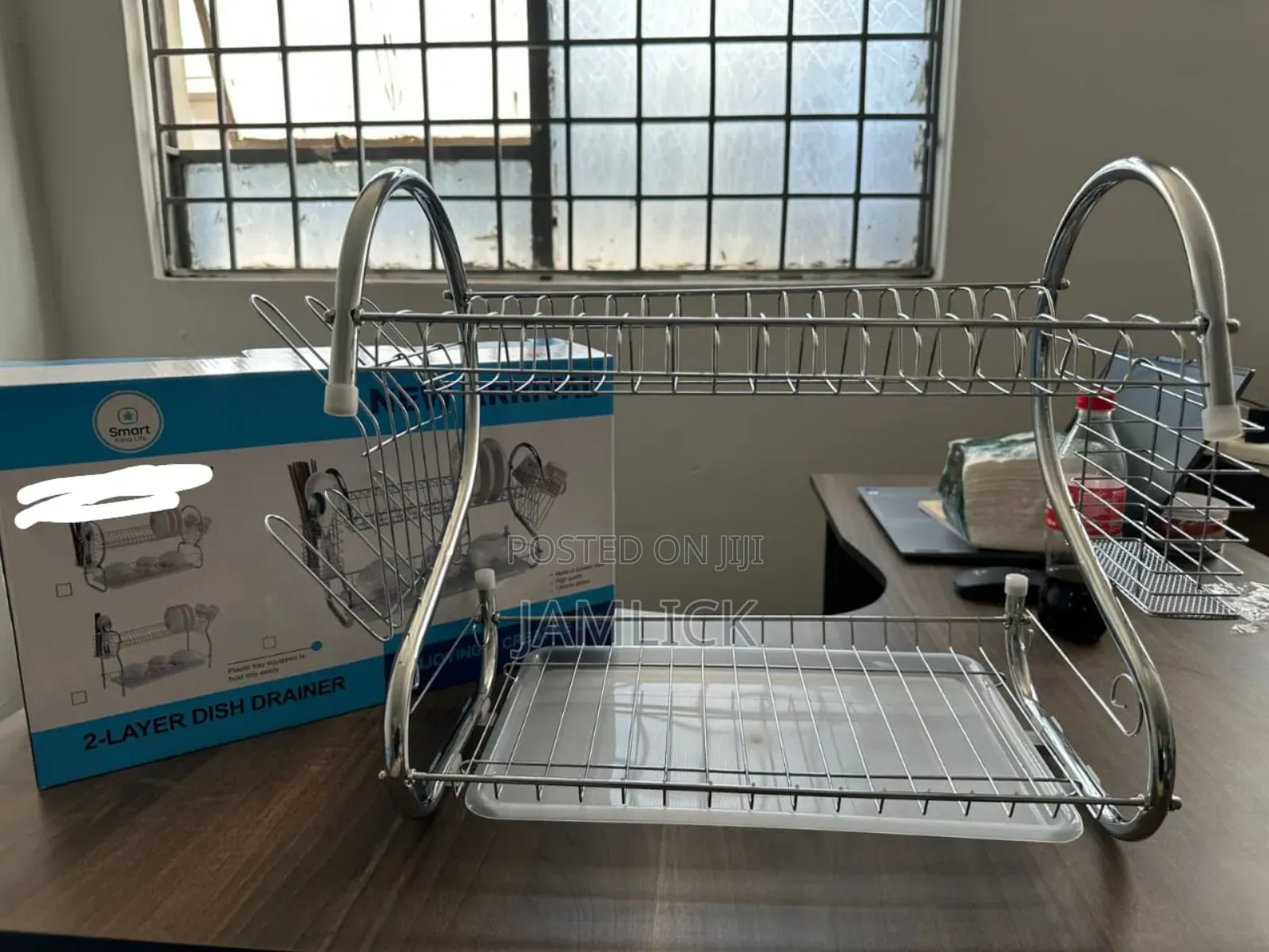 Smart Life Two-Tier Dish Rack –Bb