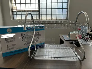 Smart Life Two-Tier Dish Rack –Bb