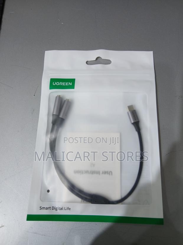 Ugreen Av144 Usb C Male to 2 * 3.5mm Female Audio Cable