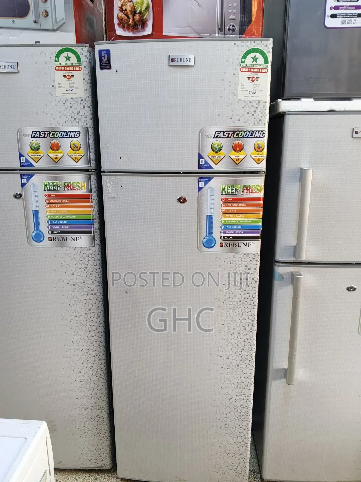 (White ) Rebune Affordable Refrigerator
