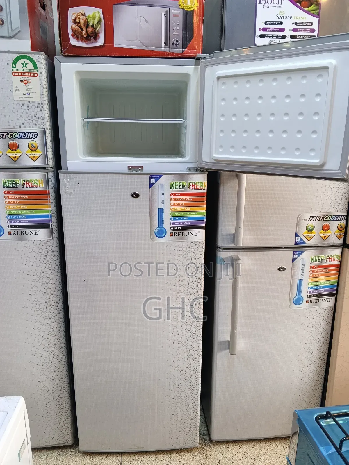 (White ) Rebune Affordable Refrigerator