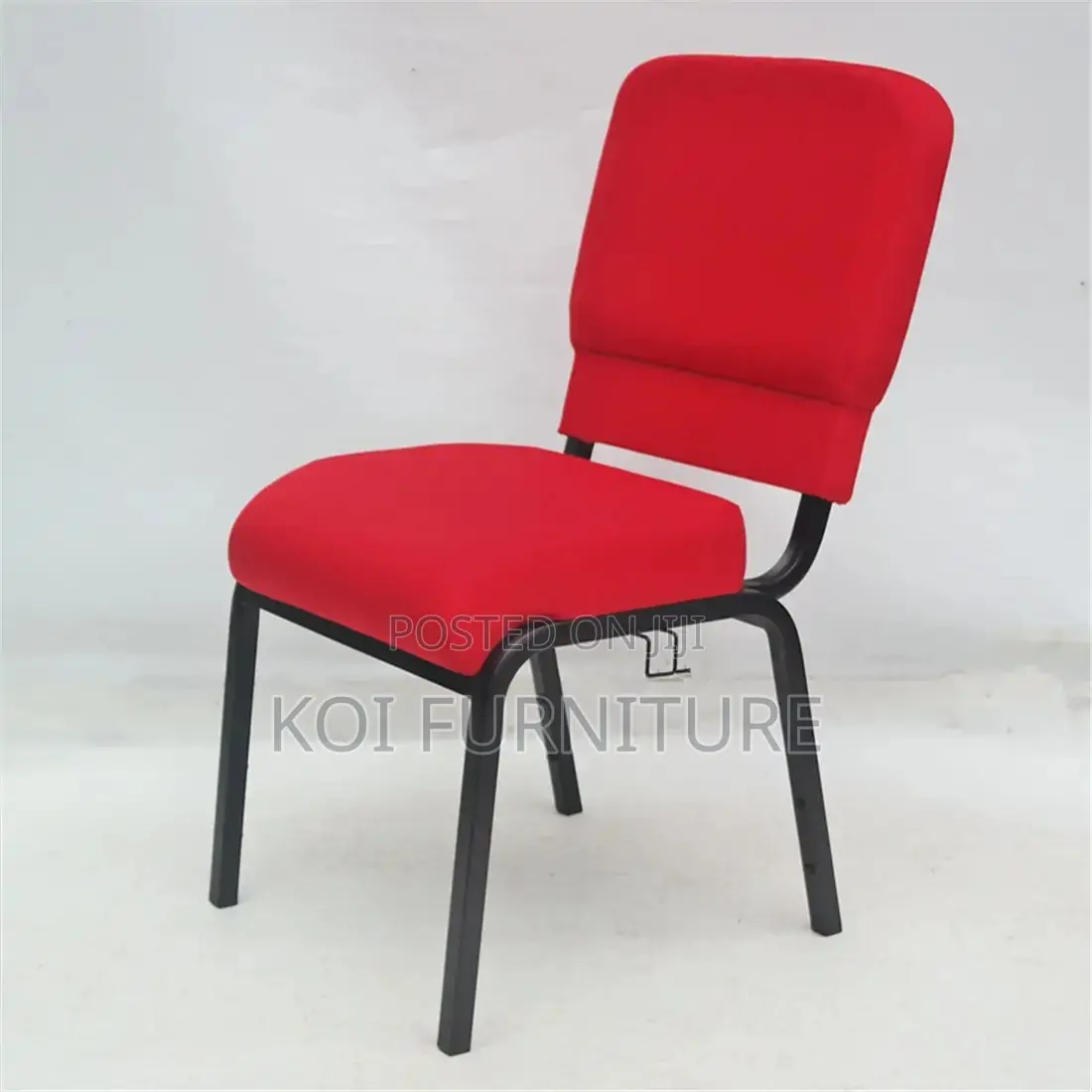 Office Chairs; Metal Legs Fabric Events Chair