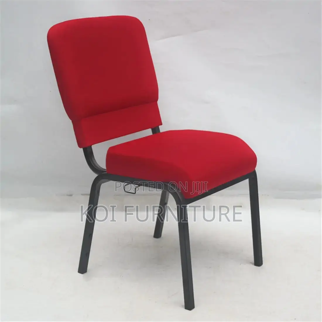 Office Chairs; Metal Legs Fabric Events Chair